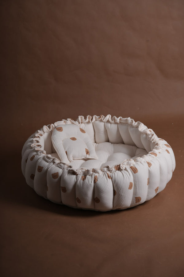 Round Bed - Fur