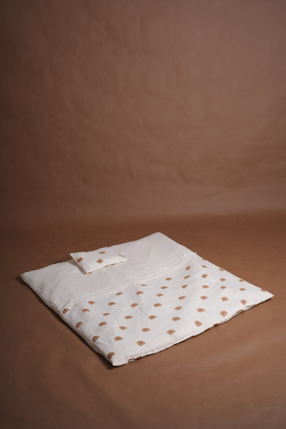 Folding Bed - Grey Plush