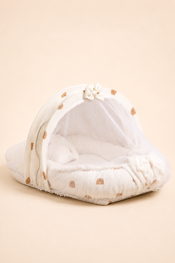 Nest Bed – Muslin